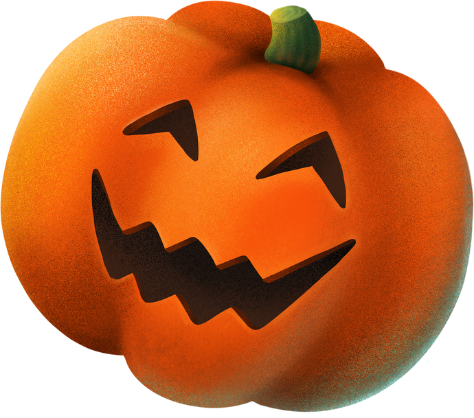 Halloween Pumpkin Illustration